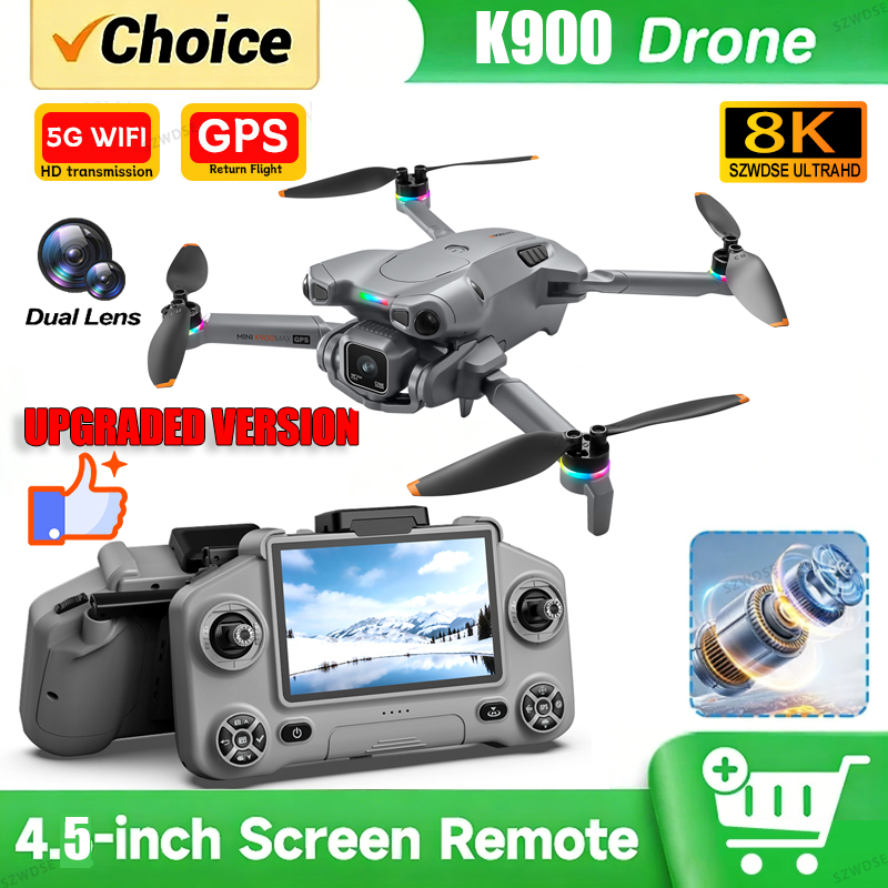 Drone Camera Night Vision - Nuovo Drone GPS K900 MAX con