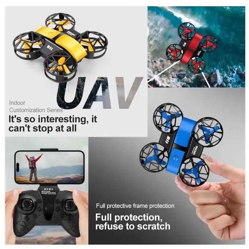 Drone Camera 4K - Mini Drone D12 con Telecamera 4K