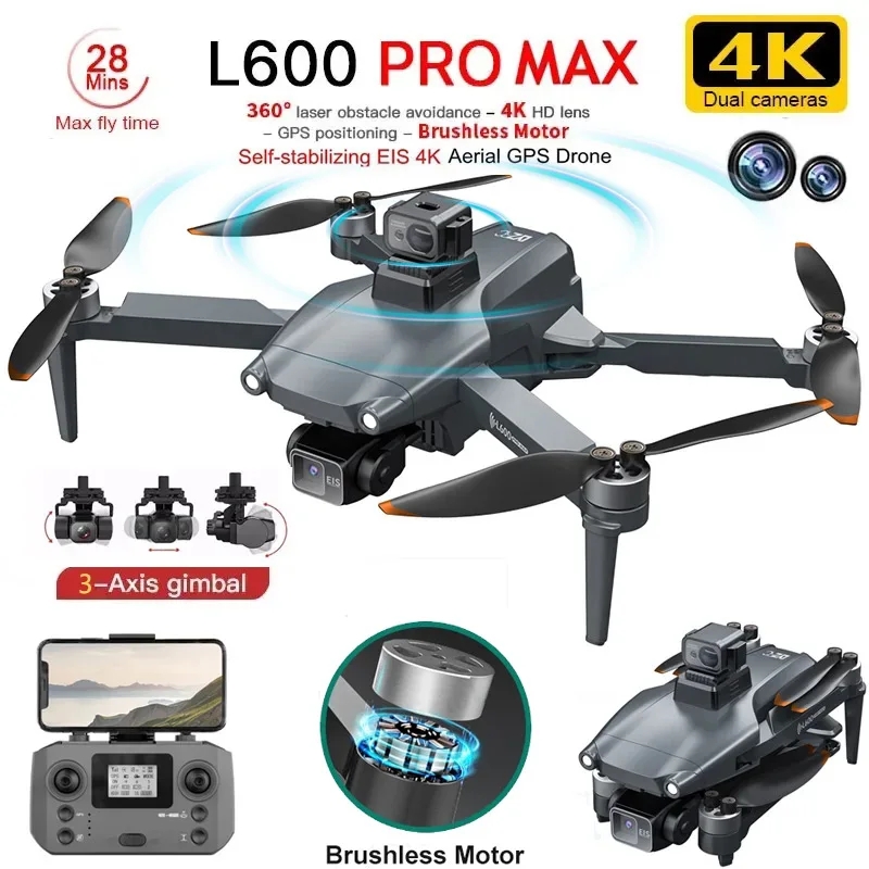 L600 PRO MAX GPS Drone Profess - Drone Camera 4K recensione e prezzo