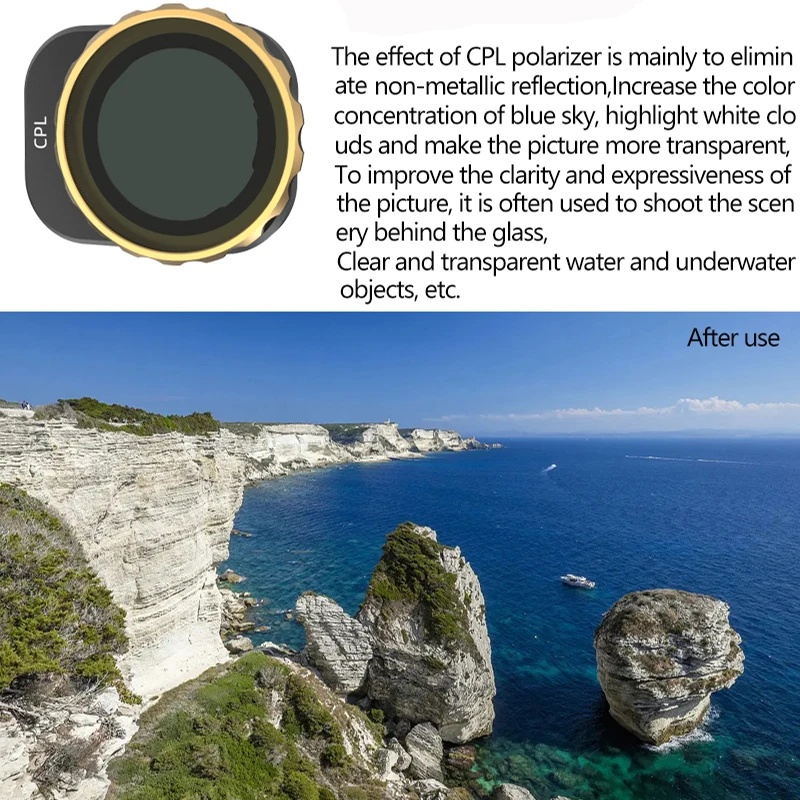 Filtro per Drone DJI Mini 3 Pr - Drone Camera Filter recensione e prezzo
